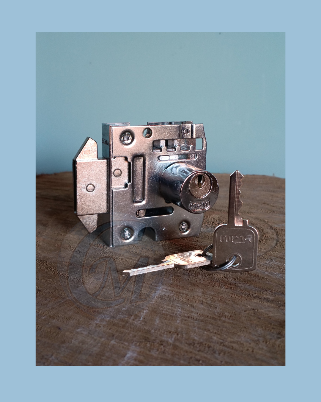 MIOLO PARA FECHADURA DE PORTA DE CORRER